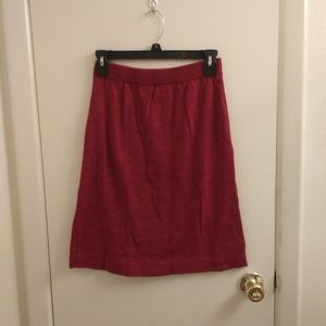 Eileen Fisher knit wool pencil skirt- size XS
